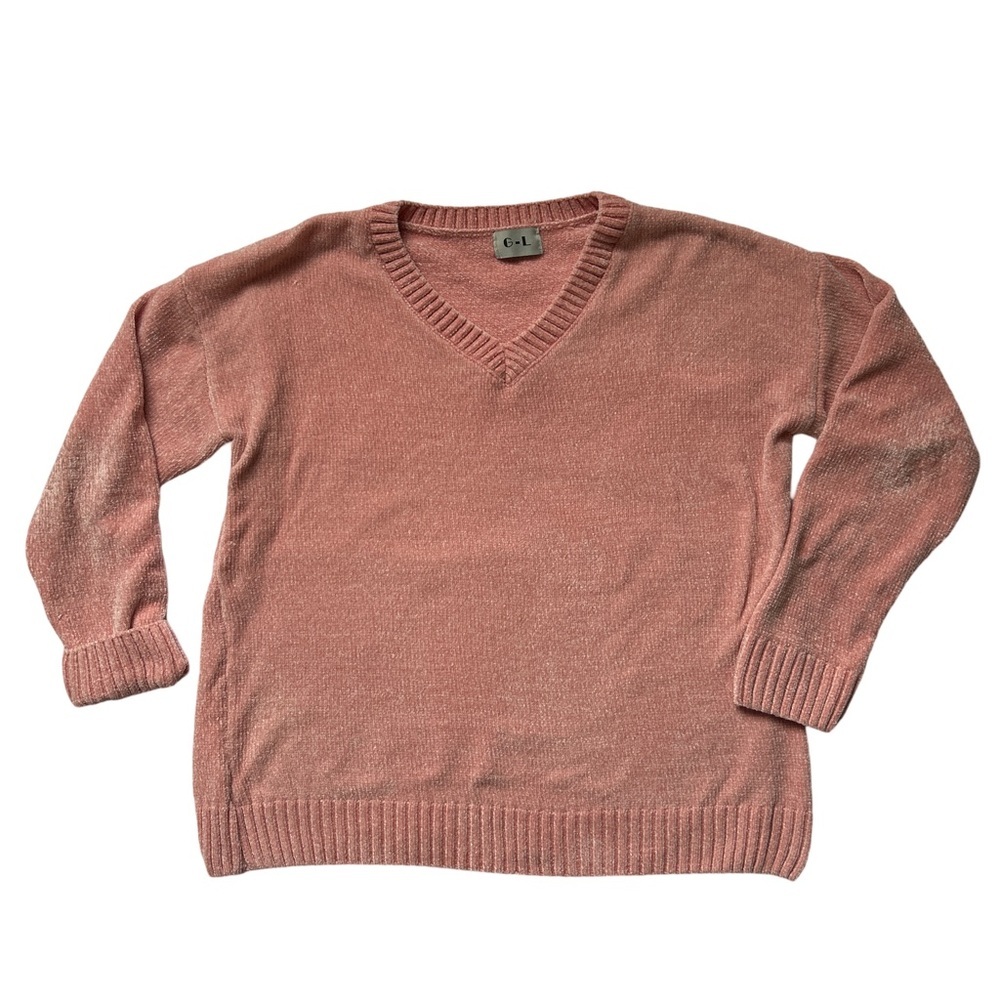 COMFY Pink Sweater - Oversized
